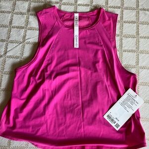 Lululemon sculpt cropped tank